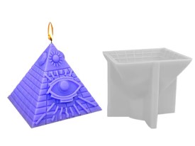 Molde silicona piramide ILUMINATTI